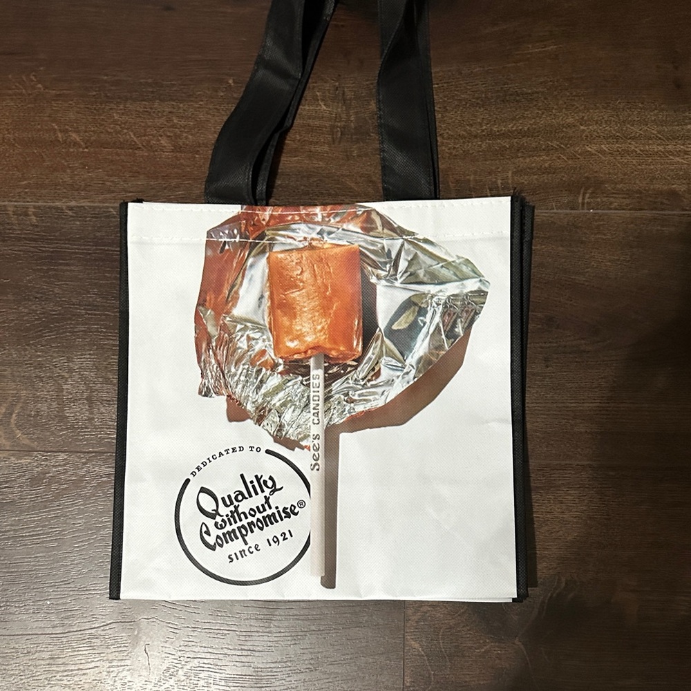 Sees candy tote bag